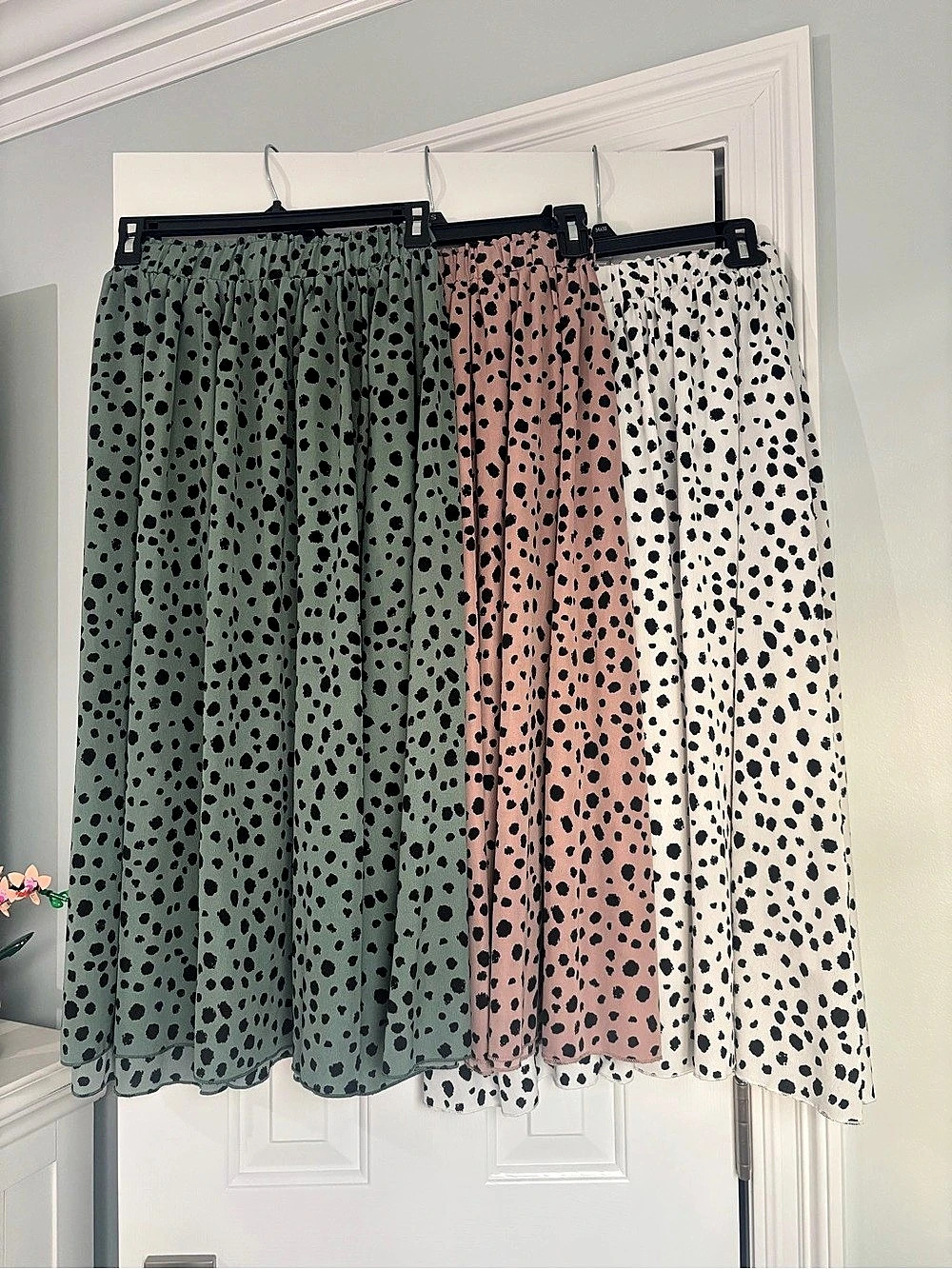 SHEIN Dalmatian print skirts size S